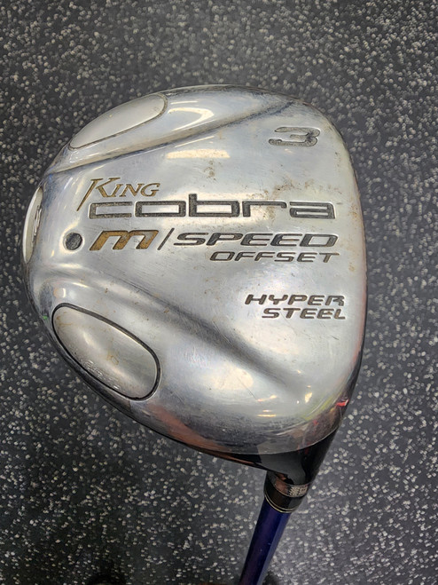 Used Cobra KING COBRA M SPEED OFFSET Mens Fairway Wood RH 3 Wood 11849-S000027772