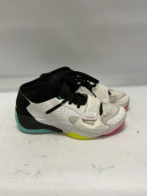 Used Nike ZOOM AIR Basketball Shoes M White Senior 7 11892-S000014716