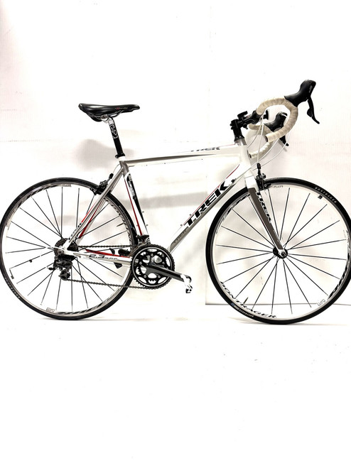 Vist Large View of Product Image Which is Used Trek ALPHA 23 ALUMINUM Road Bike Mens White 56-58cm - LG Frame 11860-S000291184