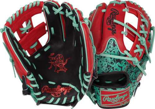 Vist Large View of Product Image Which is Rawlings Heart of the Hide Color Sync 9.0 Glove 11.5" RHT #PROR204W32BS