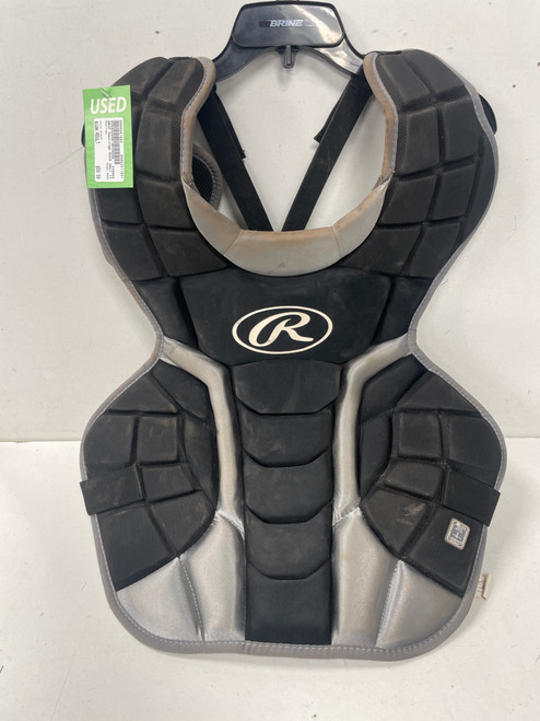 Used Rawlings R2CS Catchers Chest Protector Black Adult 11891-S000301992