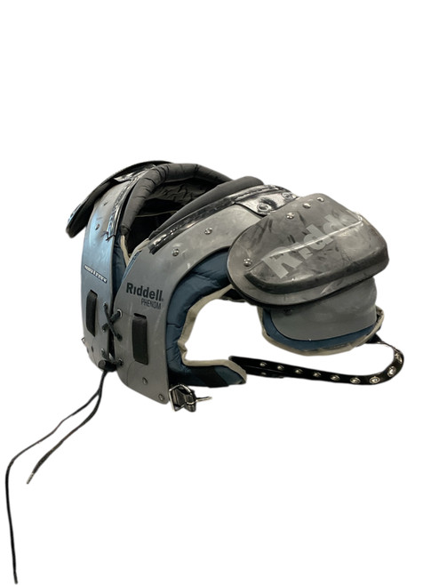 Vist Large View of Product Image Which is Used Riddell PHENOM SK FB Shoulder Pads Grey MD