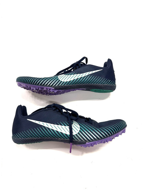 Vist Large View of Product Image Which is Used Nike Track & Field Cleats Adult Navy Blue Senior 7