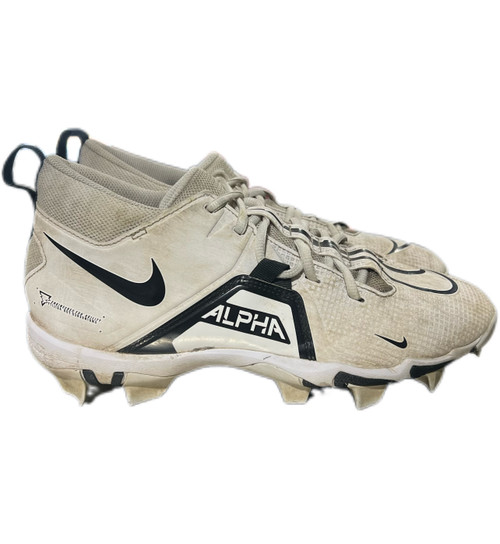 Vist Large View of Product Image Which is Used Nike Adult FB Cleats White Senior 8.5