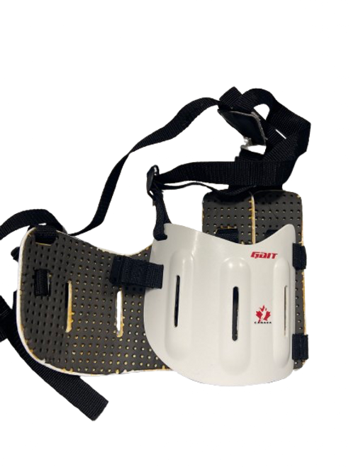 Vist Large View of Product Image Which is Used Gait Lacrosse Rib Pads White MD