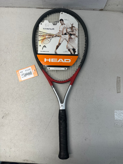 Used Head TIS2 Adult Tennis Racquet Black 4 1/2" 11835-S000194334