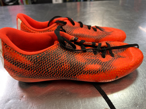 Used Adidas Soccer Cleats Orange Senior 6 11868-S000062821 Vist Large View of Product Image Which is Used Adidas Soccer Cleats Orange Senior 6
