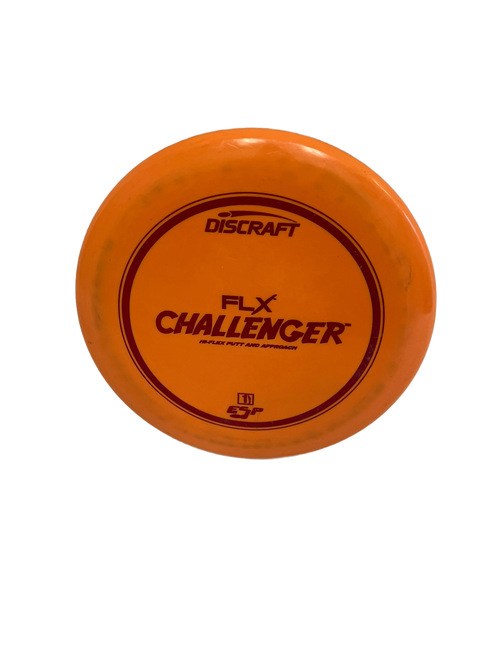 Vist Large View of Product Image Which is Used Discraft ESP FLX Challenger 173g Disc Golf Putter Orange  11692-S000135952