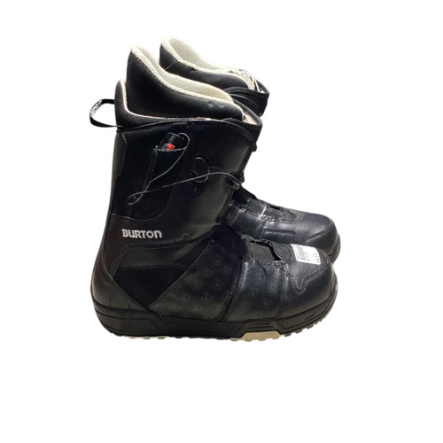 Used Burton MOTO Mens Snowboard Boots Black Senior 12 11812-S000155777