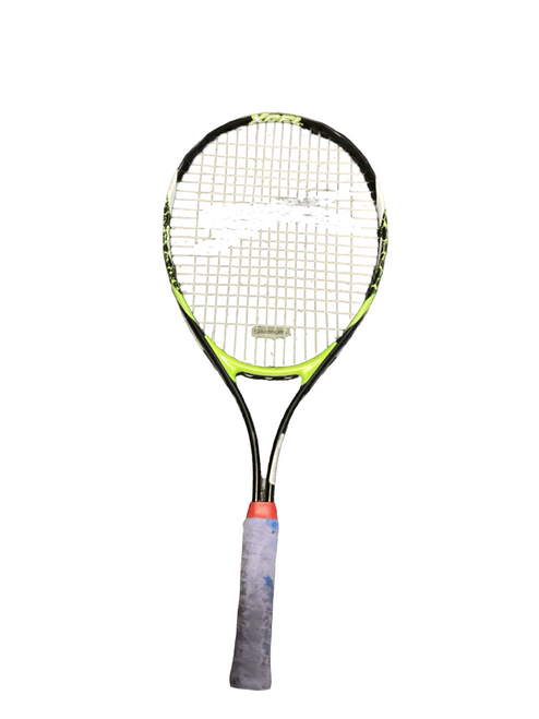 Vist Large View of Product Image Which is Used Slazenger XCEL 150 Adult Tennis Racquet Black 4 1/2"
