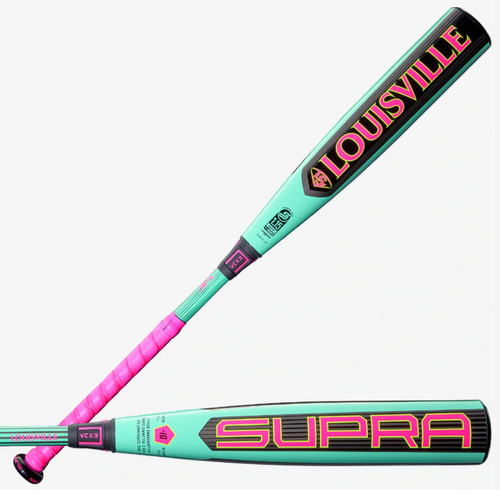 Vist Large View of Product Image Which is 2026 Louisville Slugger Supra -10 USSSA Baseball Bat: WBL4118010 - 28/18