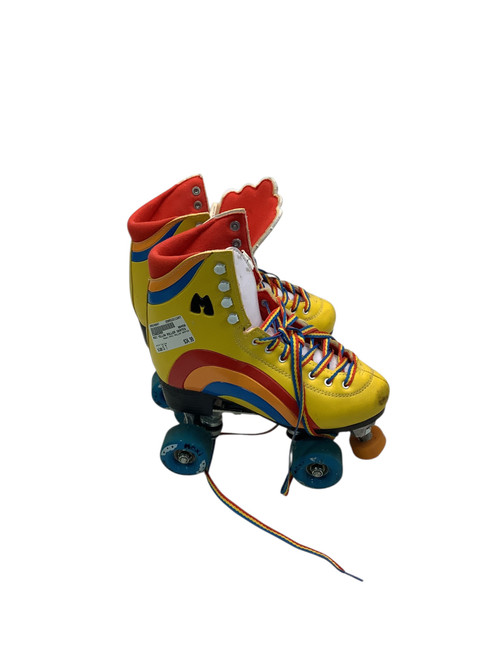 Vist Large View of Product Image Which is Used MOXI ROLLER SKATES Senior Roller Quad Skates Yellow Senior 7 11347-S000246947
