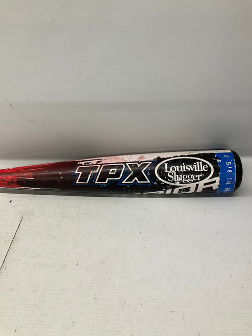 Vist Large View of Product Image Which is Used Louisville Slugger TPX WARRIOR BB/SB USSSA 2 5/8 Bat 31"