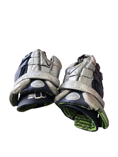 Vist Large View of Product Image Which is Used Maverik TORQUE LOC 2 Lacrosse Gloves Mens Grey 13" 11617-S000324992