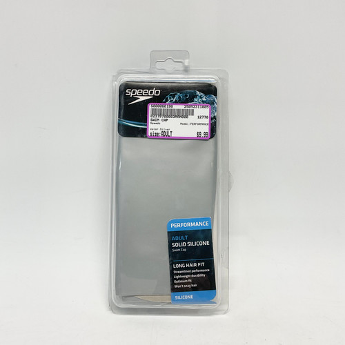 Used Speedo PERFORMANCE Water Swim Accessory Silver Adult 11805-S000060198