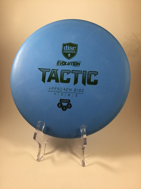Vist Large View of Product Image Which is Used Discmania EXO HARD TACTIC Disc Golf Putter Royal Blue 172g 10105-S000281950