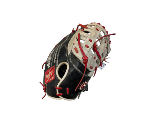 Used Rawlings PROFM20BGS BB/SB First Base RH Throw Black 12 1/2". 11768-S000223756