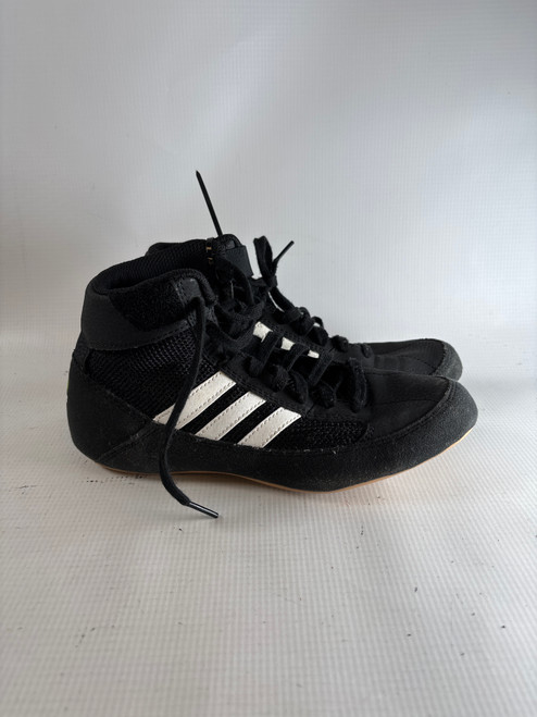 Used Adidas Wrestling Shoes Black Junior 04 11894-S000024826