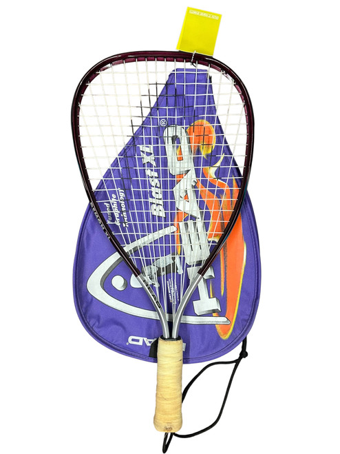 Vist Large View of Product Image Which is Used Head DEMON Adult Racquetball Racquet Maroon Unknown