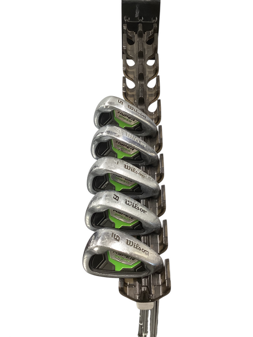 Vist Large View of Product Image Which is Used Wilson HYPER SPEED Mens Iron Set Right Hand 5 Iron to 9 Iron