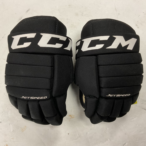Used CCM JETSPEED FT455 Junior Gloves Black 11" 11855-S000184913