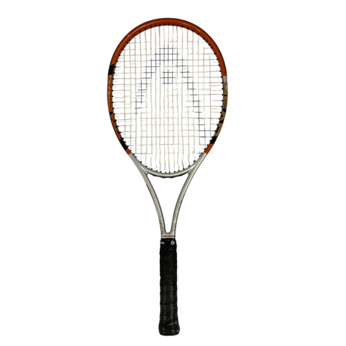 Vist Large View of Product Image Which is Used Head Racquet TI 5003 Adult Tennis Racquet Orange 4 1/4"