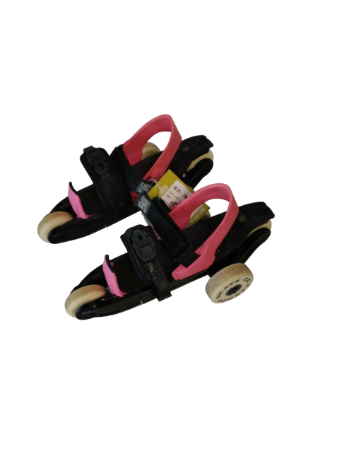 Vist Large View of Product Image Which is Used CARDIFF SKATES Senior Roller Quad Skates Black Adjustable