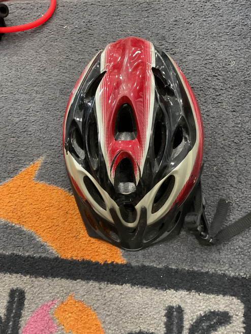 Vist Large View of Product Image Which is Used ADULT BIKE HELMET Bike Helmet Red One Size 11614-S000213760