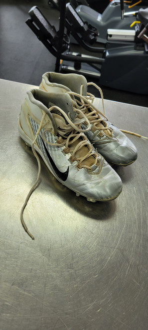 Used Nike Adult FB Cleats White Senior 10.5 11497-S000148609