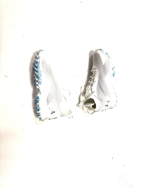 Used Under Armour LAX Cleats Womens White Senior 8 11860-S000291310