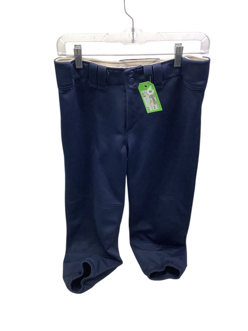 Used Mizuno NAVY PANT BB/SB Pant Womens Navy Blue MD 11347-S000247055