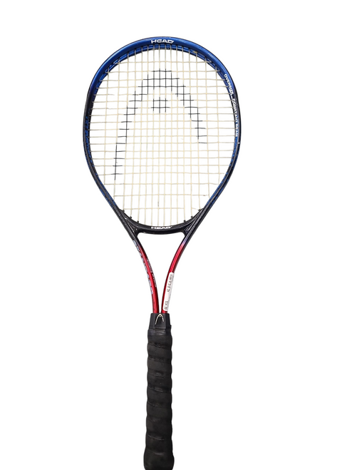 Vist Large View of Product Image Which is Used Wilson SOFT SHOCK Adult Tennis Racquet Royal Blue 4 5/8"