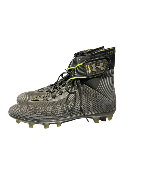 Used Under Armour Adult FB Cleats Black Senior 9 11834-S000035584