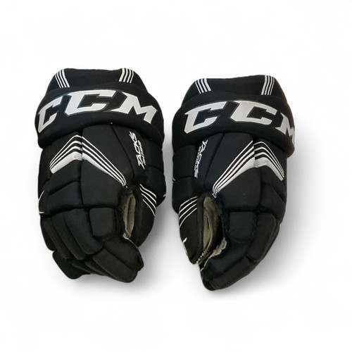 Vist Large View of Product Image Which is Used CCM TACKS Junior Gloves Black 10"