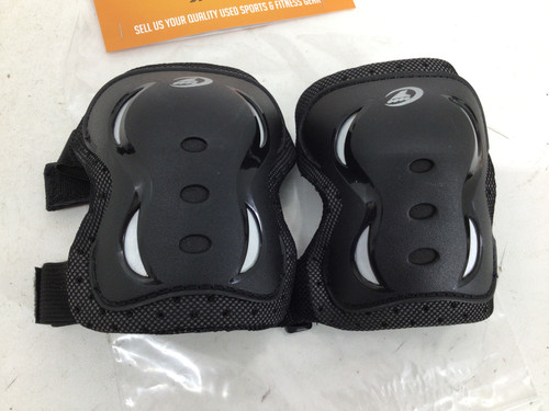 Used Rollerblade SR SM INLINE KNEEPADS Inline Kneepads Black SM 11752-S000064844