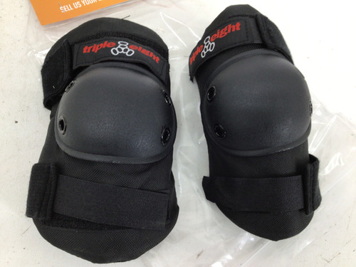Used Triple Eight OSFM SR ELBOW PADS Inline Elbow Pads Black Senior 11752-S000064842