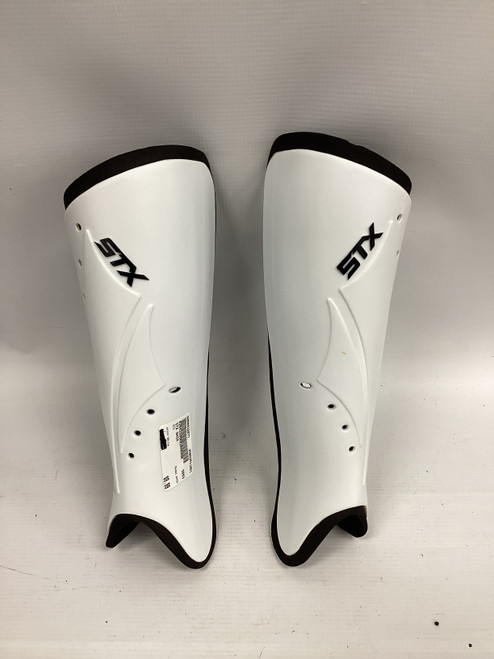 Used STX SHIN FH Shin Guards White 9" 11851-S000032077