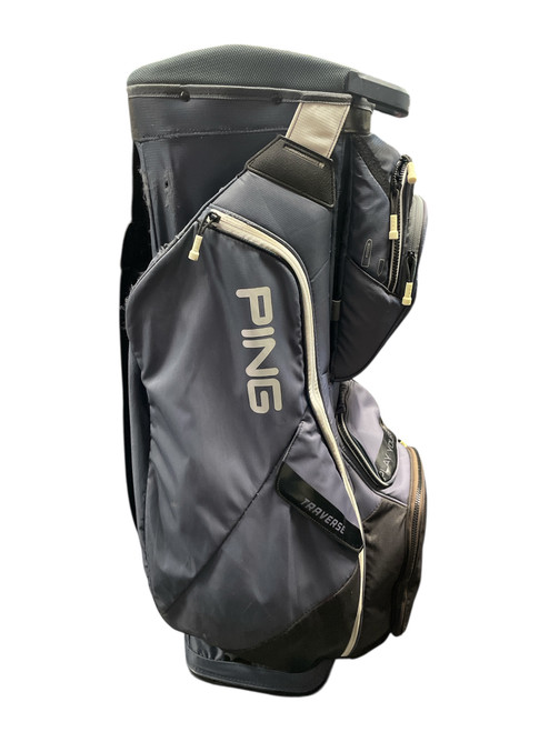 Used Ping TRAVERSE Mens Cart Bag Navy Blue 11362-S000160067