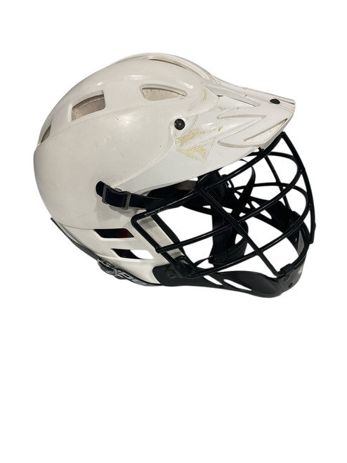 Vist Large View of Product Image Which is Used Cascade Lacrosse Helmet White XXS