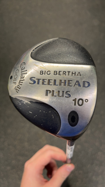 Vist Large View of Product Image Which is Used Callaway BIG BERTHA STEELHEAD PLUS Mens Driver RH 10.0 Degree 10589-S000413599