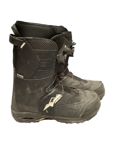 Vist Large View of Product Image Which is Used HMK BOA BOARD BOOTS Mens Snowboard Boots Black Senior 15