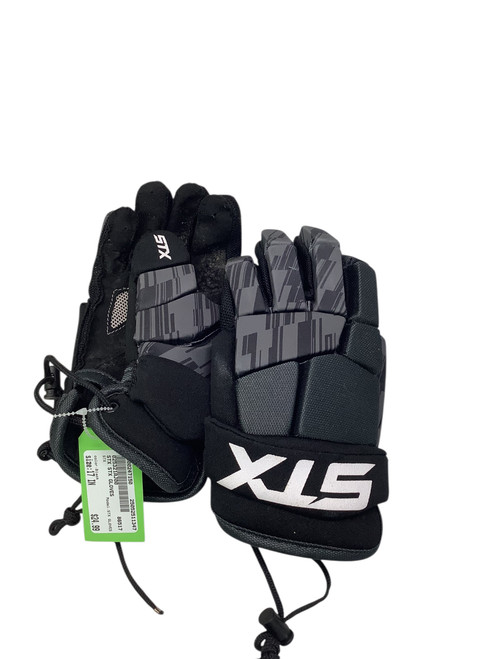 Used STX STX GLOVES Lacrosse Gloves Mens Black 17" 11347-S000247150