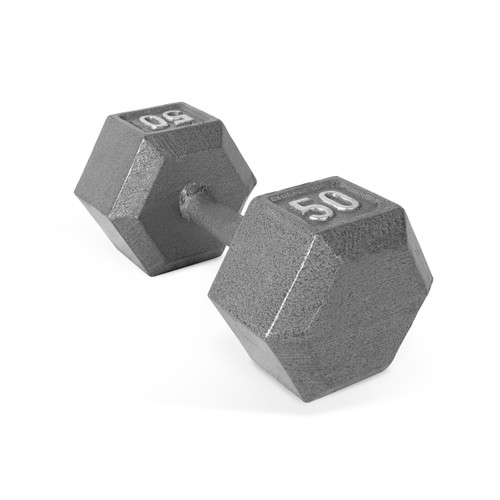 Vist Large View of Product Image Which is New CAST IRON DUMBBELL 50LB