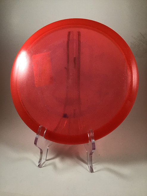 Vist Large View of Product Image Which is Used Dynamic Discs LUCID VERDICT Disc Golf Mid Range Red 180g