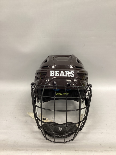 Used Bauer REAKT 150 M Helmet Cage Combo Chocolate MD 11851-S000032173