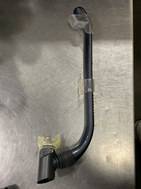 Vist Large View of Product Image Which is Used Underwater Snorkel Black