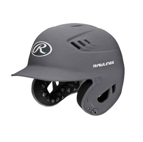 Vist Large View of Product Image Which is New Rawlings R16 MATTE Batting Helmet No Mask Graphite