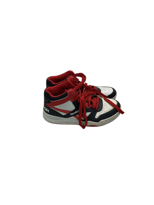Vist Large View of Product Image Which is Used Reebok Basketball Shoes Y White/Black/Red Junior 05 11347-S000247183