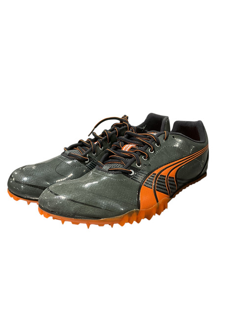 Vist Large View of Product Image Which is Used Puma Track & Field Cleats Adult Orange Senior 10
