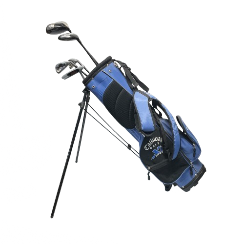 Vist Large View of Product Image Which is Used Callaway XI SERIES Jr Package Set RH Black And Royal Blue 6 Piece 11805-S000060479
